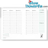 Tintin et activités de loisirs - Agenda de bureau Tintin 2026 - Tintinimaginatio - 15 x 21 cm