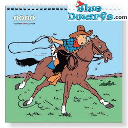 Tintin e attività ricreative - Calendario da parete Tintin 2026 - Tintinimaginatio - 30 x 30 cm