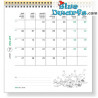 Tintin and leisure activities - 2026 Wall Calendar Tintin Tintin - Tintinimaginatio - 30 x 30 cm