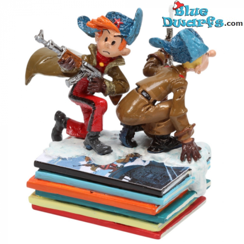 Spirou entre los soviéticos - Figura de colección Spirou y Fantasio - Pixi - 7 x 7 cm
