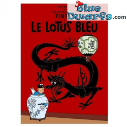 Tim-und-Struppi-Album: Der Blaue Lotos – Tim Poster – Tintinimaginatio – 50 x 70 cm
