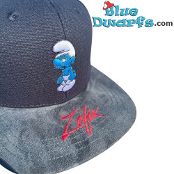 Puffo Brontolone - Berretto da baseball per adulti - Snapback - Grigio scuro - Bavarian Caps - 58cm