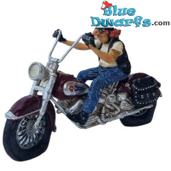 Le Biker - Figurine de la Collection Forchino - Parastone - 16x26x11 cm