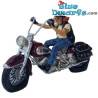Le Biker - Figurine de la Collection Forchino - Parastone - 16x26x11 cm