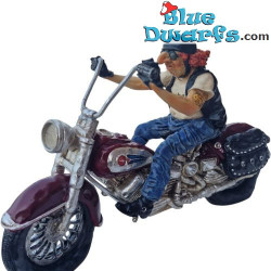 Das Motorrad / Le Biker - Forchino Kollektion Figur - Parastone - 16x26x11 cm
