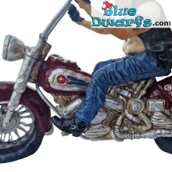 Le Biker - Figurine de la Collection Forchino - Parastone - 16x26x11 cm