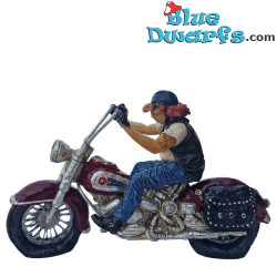 The Motorbike / Le Biker - Forchino Collection Figurine - Parastone - 16x26x11 cm