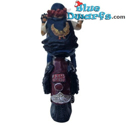 La Moto / Le Biker - Statuetta della Collezione Forchino - Parastone - 16x26x11 cm