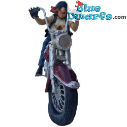 La Motocicleta / Le Biker - Figurita de la Colección Forchino - Parastone - 16x26x11 cm