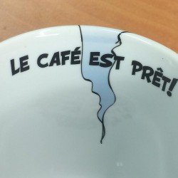 Asterix and Obelix mug: "Kaffee ist fertig" (0,3L)