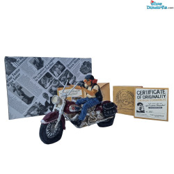 Das Motorrad / Le Biker - Forchino Kollektion Figur - Parastone - 16x26x11 cm