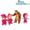 Set mit 4 Masha und der Bär Figuren - Masha und der Bär - Comansi - 6/8 cm
