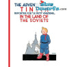 Tintín en el país de los soviets - Libro de Tintín - Edición en inglés - Tapa dura - 141 páginas