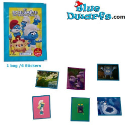 De Smurfen Stickersalbum met 10 zakjes stickers – Smurfen Film Merchandise – 2025