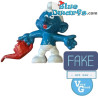 - FAKE -  Puffo con pompa dell'olio
