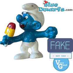 20053: - FAKE - Eisschlumpf - 5,5 cm - Sehr Guter Zustand