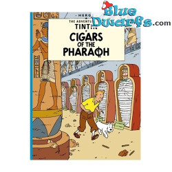 I Sigari del Faraone - Libro di Tintin - Edizione inglese - Copertina rigida - 62 pagine