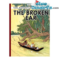 Tintin et l’Oreille Cassée - Livre Tintin - Édition anglaise - Couverture rigide - 62 pages