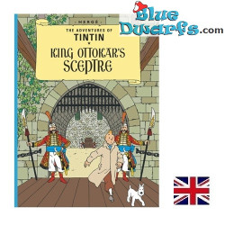 Lo scettro di Ottokar - Libro di Tintin - Edizione inglese - Copertina rigida - 62 pagine