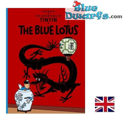 The Blue Lotus - Tintin book - English Edition - Hard Cover - 62 pages
