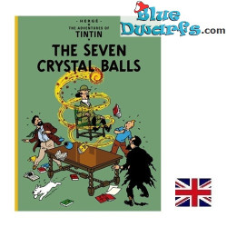 Le 7 Sfere di Cristallo - Libro di Tintin - Edizione inglese - Copertina rigida - 62 pagine