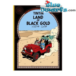 Im Reiche des Schwarzen Goldes - Tim-und-Struppi-Buch - Englische Ausgabe - Hardcover - 62 Seiten