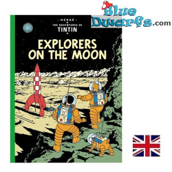 Schritte auf dem Mond - Tim-und-Struppi-Buch - Englische Ausgabe - Hardcover - 62 Seiten