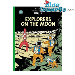 Aterrizaje en la Luna - Libro de Tintín - Edición en inglés - Tapa dura - 62 páginas