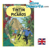 Tintin et les Picaros - Livre Tintin - Édition anglaise - Couverture rigide - 62 pages