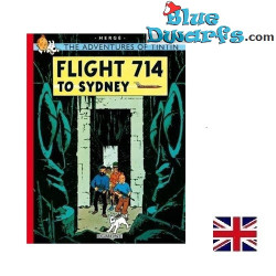 Vlucht 714 naar Sydney - Kuifje-boek - Engelse editie - Harde kaft - 62 pagina’s
