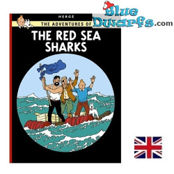 The Red Sea Sharks - Tintin book - English Edition - Hard Cover - 62 pages