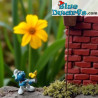 Metal Bird House on a Stick - Smurfs Decoration Product - Smurf Not Included - 22 cm