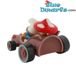 Pixi origine Código de la Circulación II - Pitufo con coche - Figura  Metálicas - 7 cm - 2022