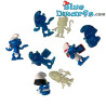 1 Puffo Egizio a caso - Blu, Multicolore o Mini Puffo fluorescente - Dairy 4 Fun - 3,5 cm