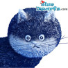Nonchalante Kat - Dubout Kat Beeldje - Parastone - 9 cm