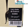Chat On Joue? - Figurine Chat Dubout - Parastone - 6,5 cm