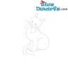 Coquette / So Chic - Chat Blanc - Figurine Chat Dubout - Parastone - 9 cm