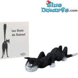 La Caccia - Gatto in Posizione di Caccia - Statuetta Gatto Dubout - Parastone - 3x15,5 cm