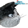 La Chasse - Chat en Position de Chasse - Figurine Chat Dubout - Parastone - 3x15,5 cm