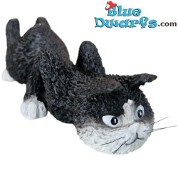 Die Jagd - Katze in Jagdposition - Dubout Katzenfigur - Parastone - 3x15,5 cm