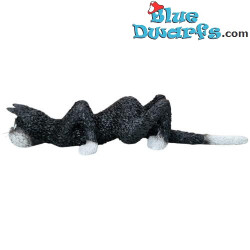 The Hunt - Cat in hunt position - Dubout Cat Figurine - Parastone - 3x15.5 cm