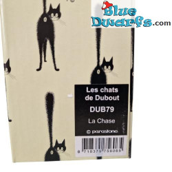 La Caza - Gato en Posición de Caza - Figura de Gato Dubout - Parastone - 3x15,5 cm