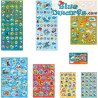 The Smurfs Stickers Set - The Smurfs Stickers Games - 300 Stickers
