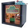 Cubo Lucky Luke con statuina – Lucky Luke: Il Saloon – Pixirama: 2025 - 22,5 cm