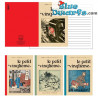 Set de 4 cuadernos Tintín - Le Petit Vingtième - Grande - Tintinimaginatio - 14,8 x 21 cm