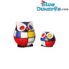 Uilen - Ménagerie Géométrique Beeldje - Piet Mondriaan - Parastone - +/- 4,6 cm
