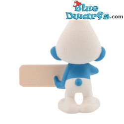 20845: Smurf met bord: "Best Friends" (2025) - Schleich - 5,5 cm