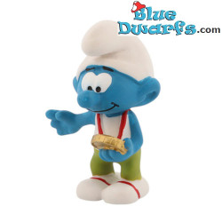 20822: Smurf with medal (2020) - Schleich - 5,5cm