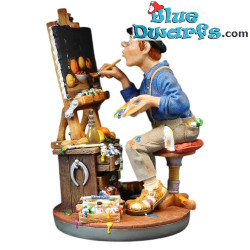 Painter wıth paıntıng - Profisti Collection Figurine - Parastone - 29 cm