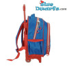 Brainy Smurf and Smurf - Smurf school backpack with wheels - Back to School with The Smurfs - 30 cm